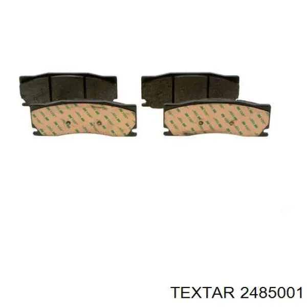 2485001 Textar pastillas de freno delanteras