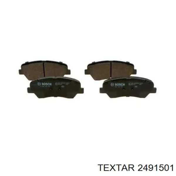Pastillas freno delanteras Textar 2491501 precio, desde 29,95 EUR