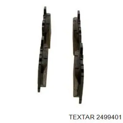 Pastillas freno delanteras Textar 2499401 precio, desde 34,05 EUR