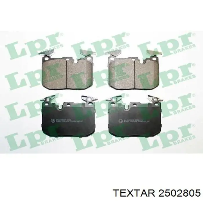 Comprar 2502805 Textar Pastillas delanteras de freno