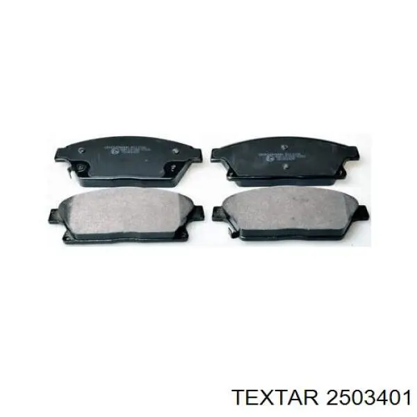 Pastillas de freno 2503401 Textar