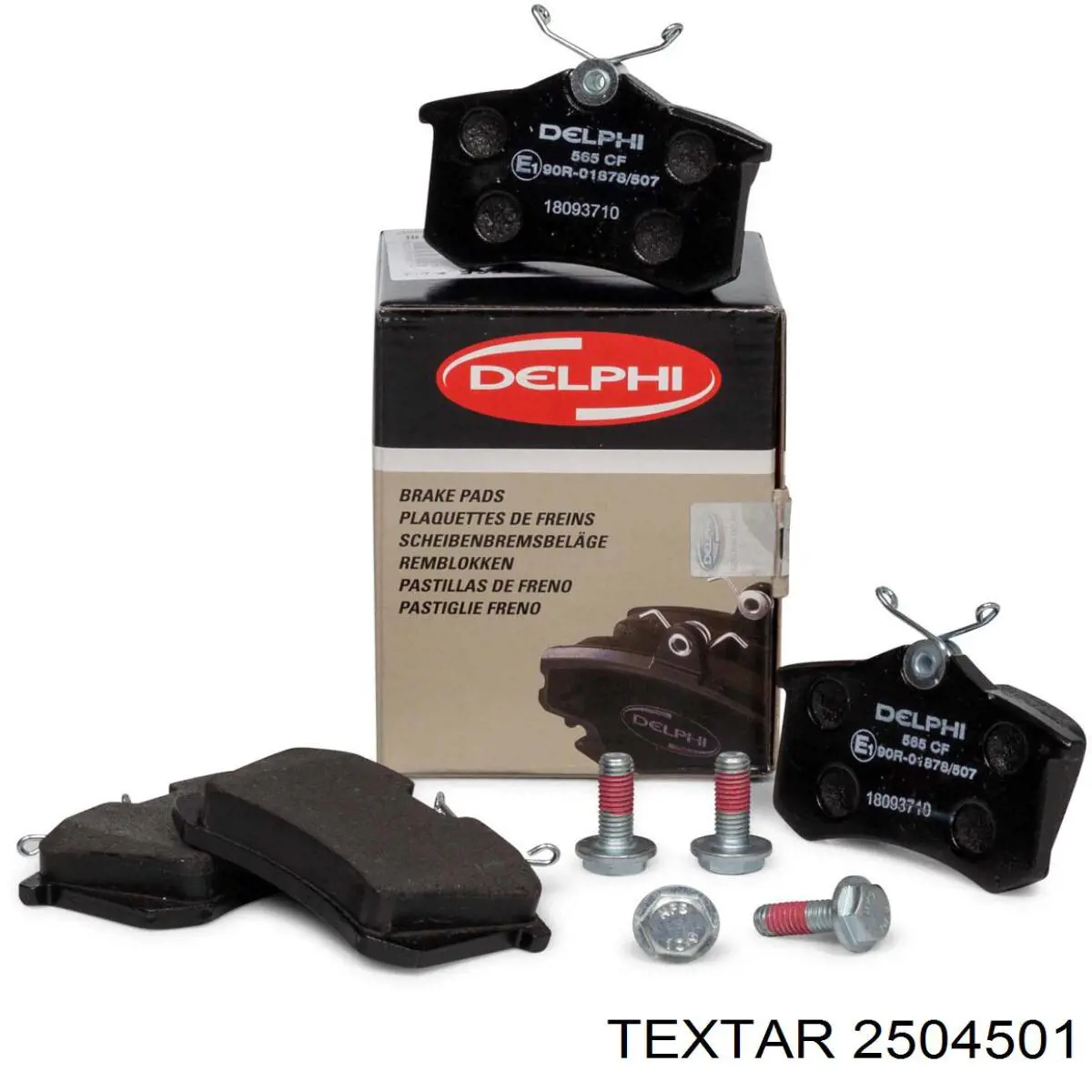 Comprar 2504501 Textar Pastillas delanteras de freno