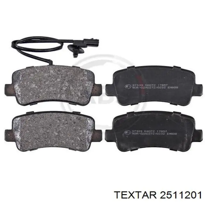 Pastillas traseras de freno Textar 2511201 precio, desde 28,13 EUR