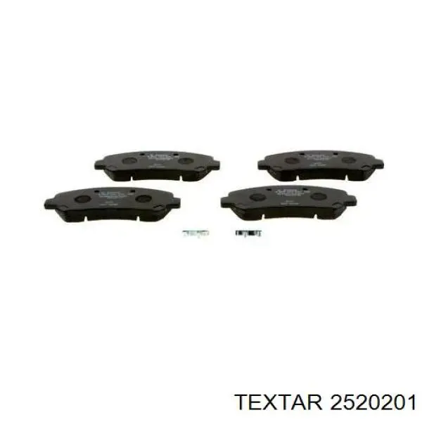 Pastillas freno delanteras Textar 2520201 precio, desde 26,81 EUR