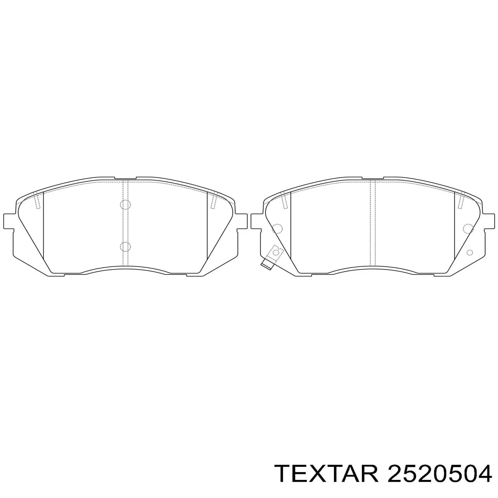 Comprar 2520504 Textar Pastillas delanteras de freno