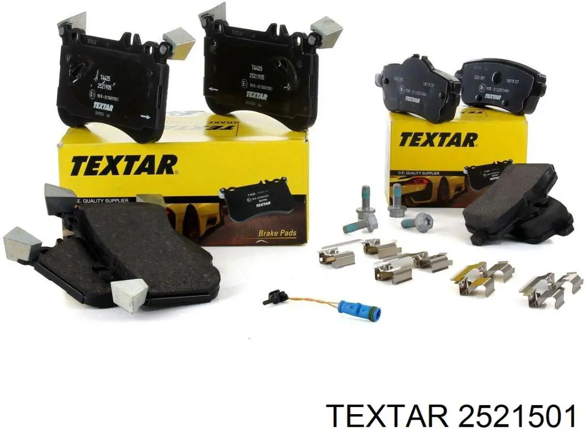 Comprar 2521501 Textar Pastillas de freno traseras