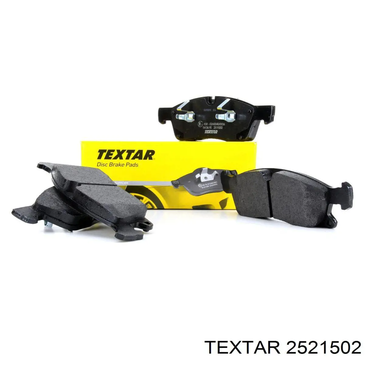 Pastillas traseras Textar 2521502