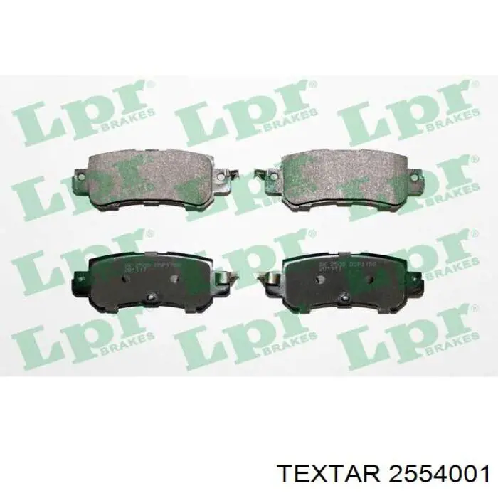 Pastillas traseras de freno Textar 2554001 precio, desde 27,95 EUR