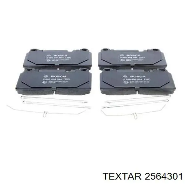 Comprar 2564301 Textar Pastillas delanteras de freno