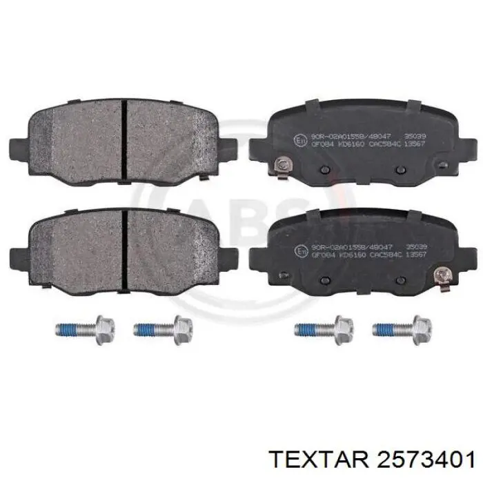 Pastillas traseras de freno Textar 2573401 precio, desde 27,29 EUR