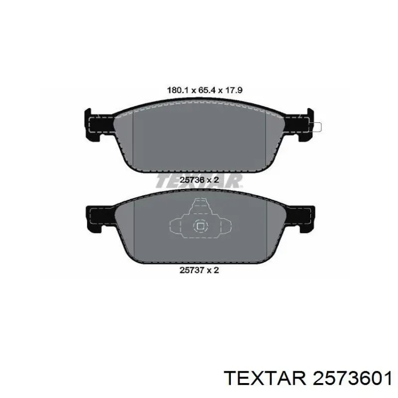 Pastillas de freno delanteras Ford Focus 3 CB8