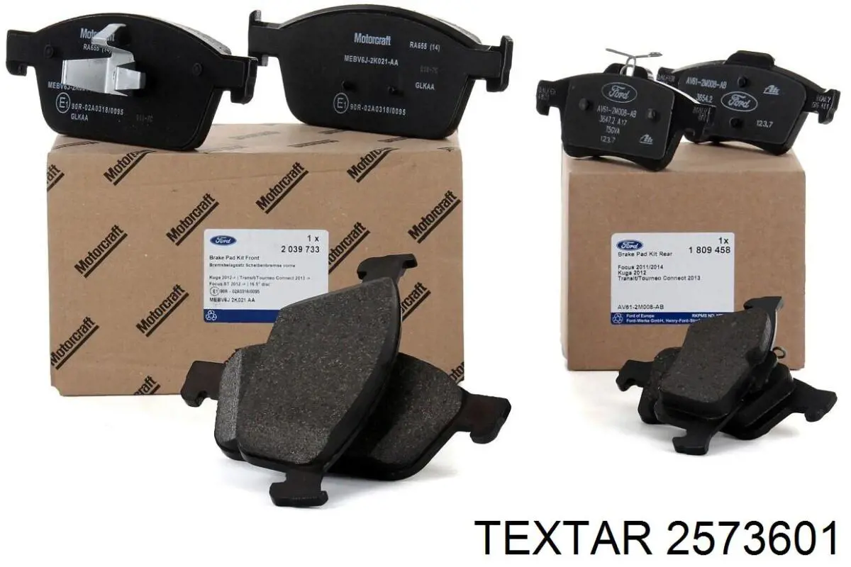 Pastillas de freno delanteras Ford Focus 3 CB8