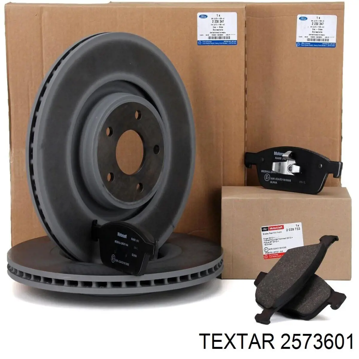 Pastillas de freno delanteras Ford Focus 3 CB8