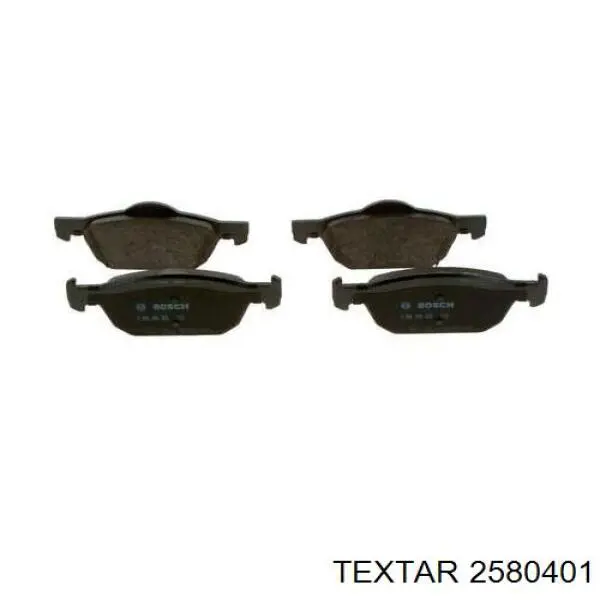 Comprar 2580401 Textar Pastillas delanteras de freno