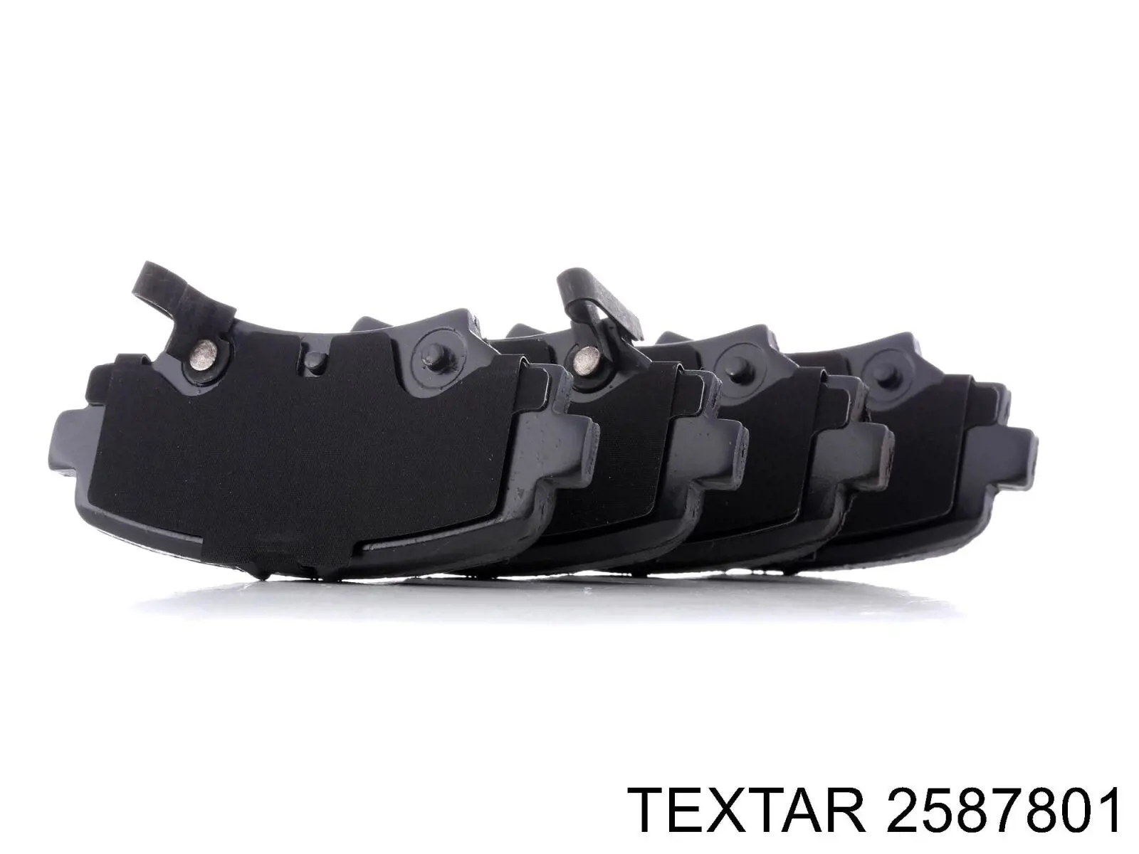 2587801 Textar Pastillas freno traseras