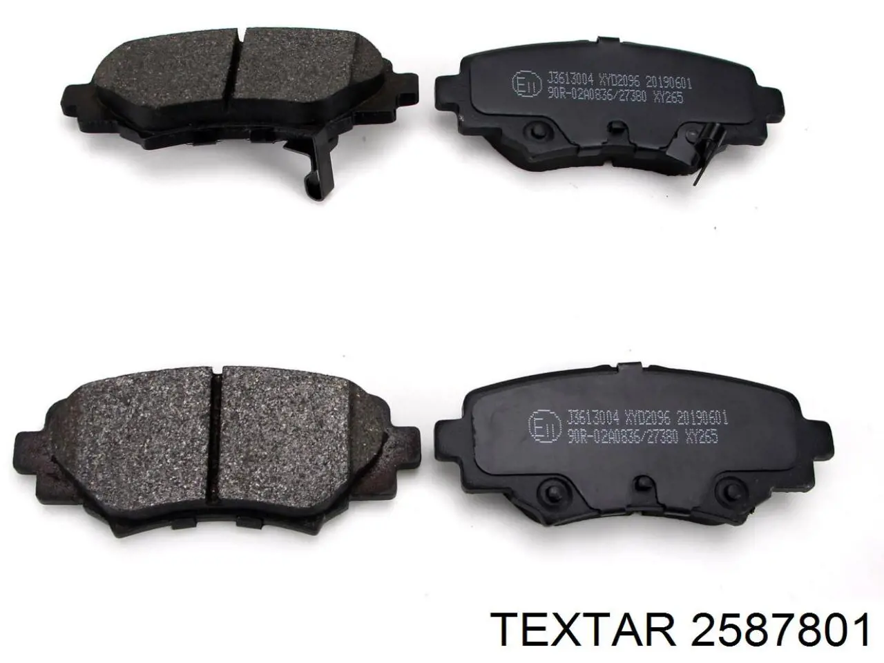 Comprar 2587801 Textar Pastillas de freno traseras