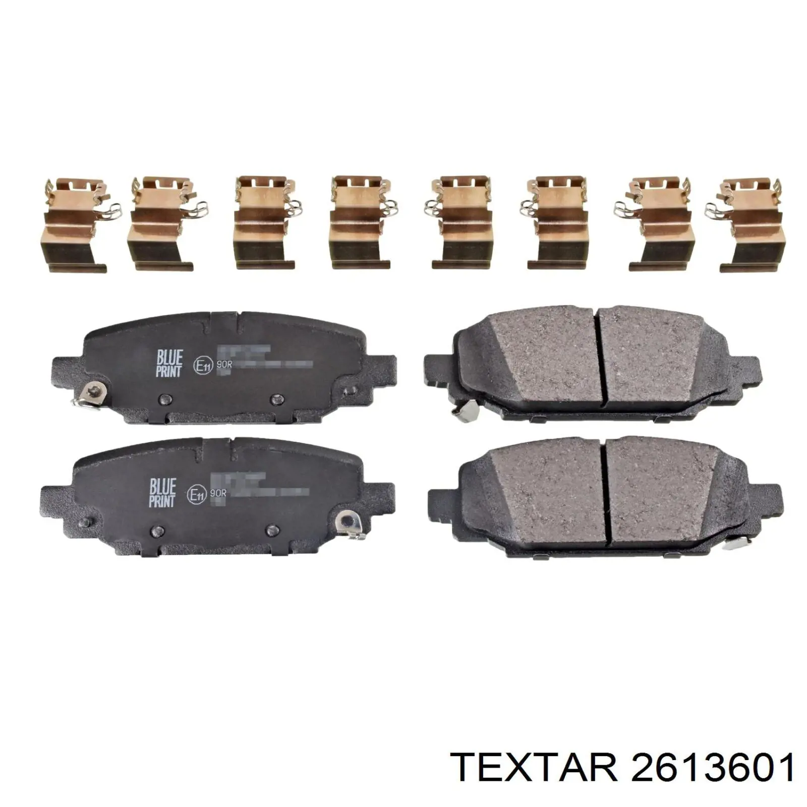 TX 60-03 Tomex pastillas de freno traseras