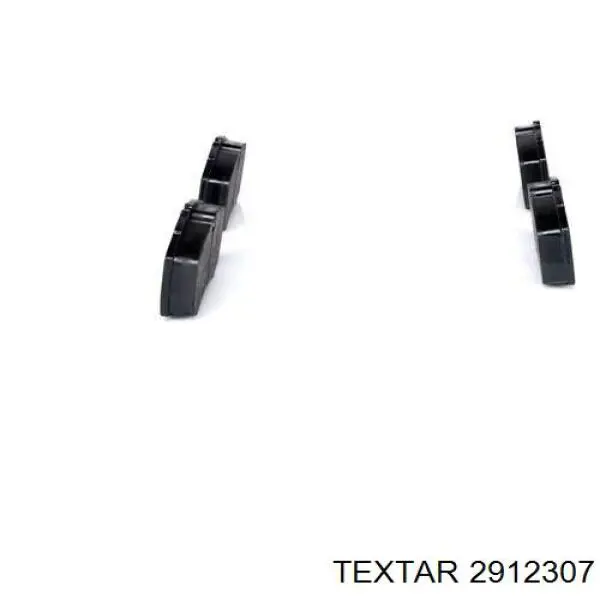 Pastillas traseras Textar 2912307
