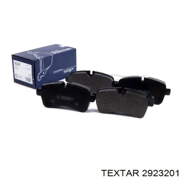Pastillas de freno traseras 2923201 Textar