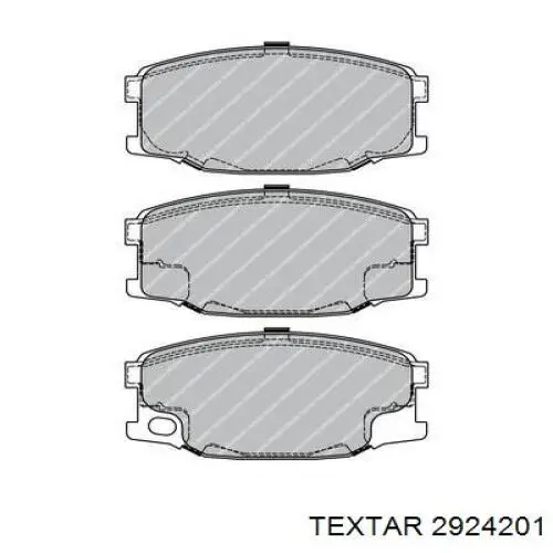 Pastillas de freno 2924201 Textar