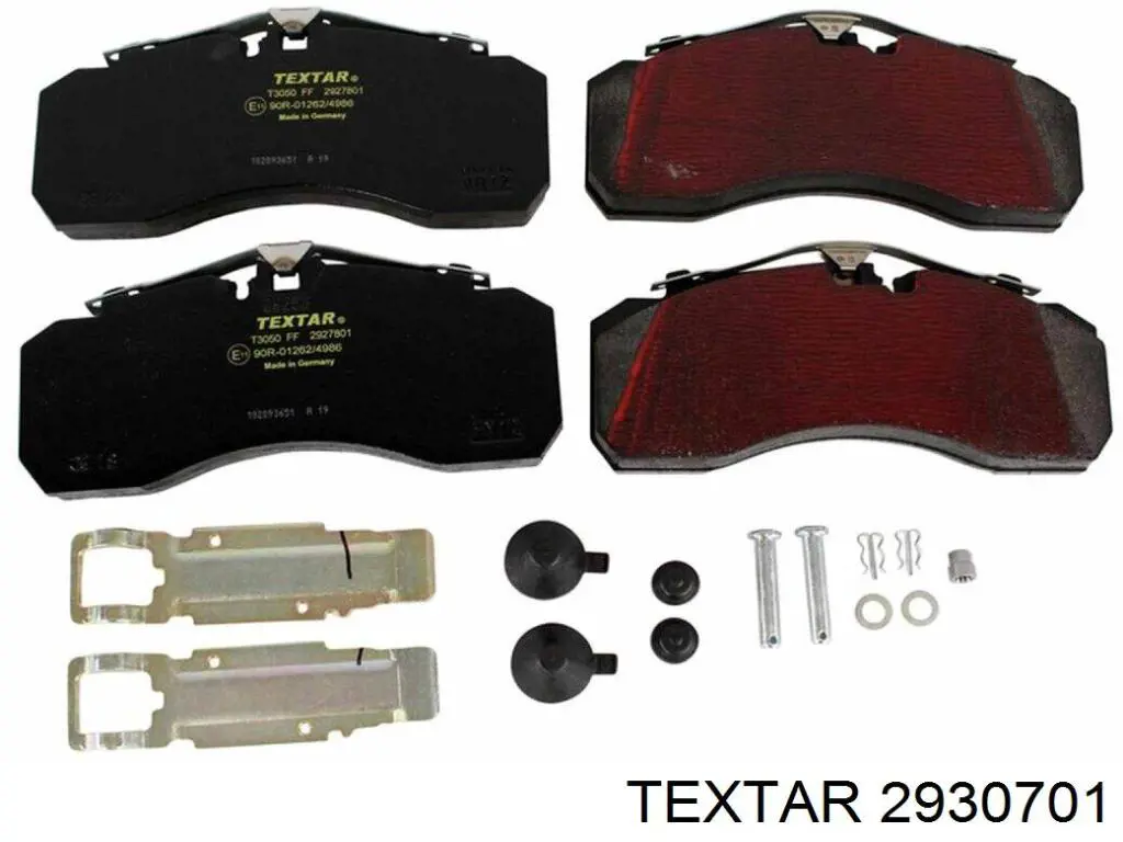 Pastillas traseras Textar 2930701