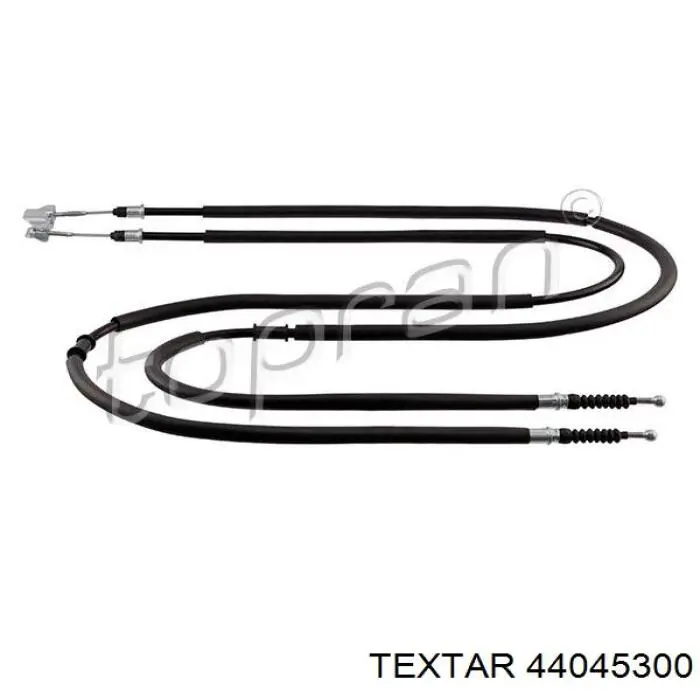 Cable de freno de mano trasero derecho/izquierdo 2001594 Beca Cables