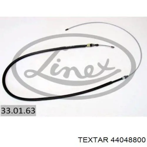 Cable de freno de mano trasero derecho/izquierdo 2001233 Beca Cables