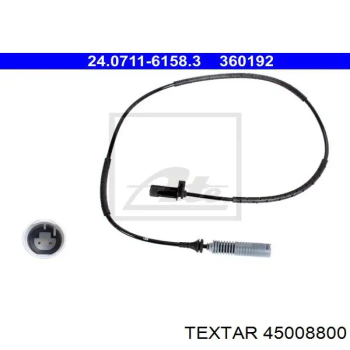 45008800 Textar sensor abs trasero