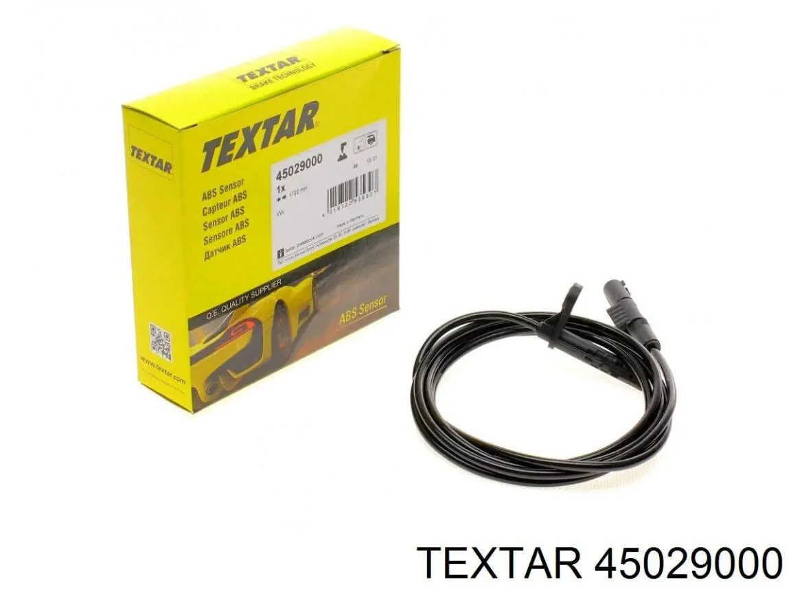 45029000 Textar sensor abs trasero derecho