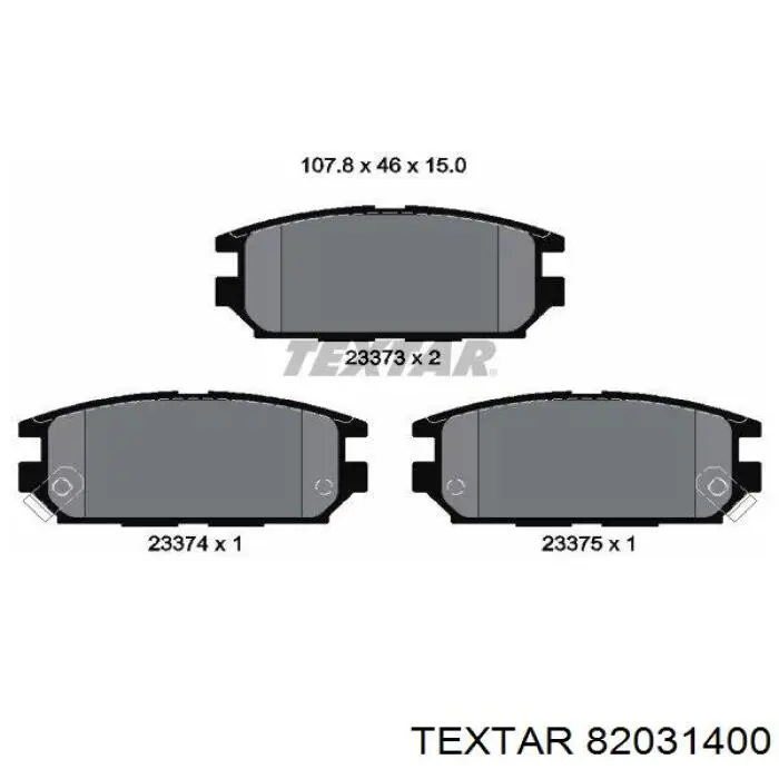 Conjunto De Muelles Almohadilla Discos Traseros para Mitsubishi Galant (E5A, E7A, E8A)