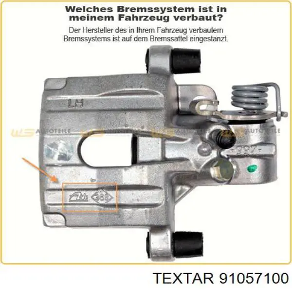 Juego de zapatas de frenos, freno de estacionamiento Mercedes E C124