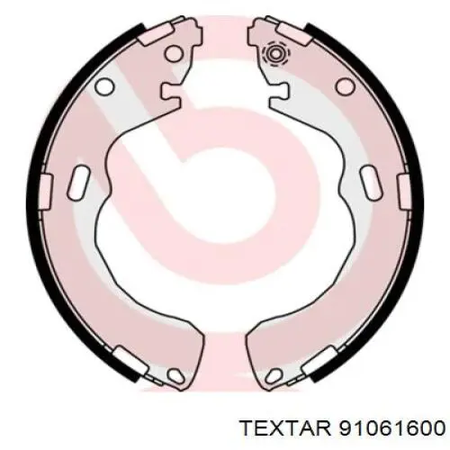 91061600 Textar zapatas de frenos de tambor traseras