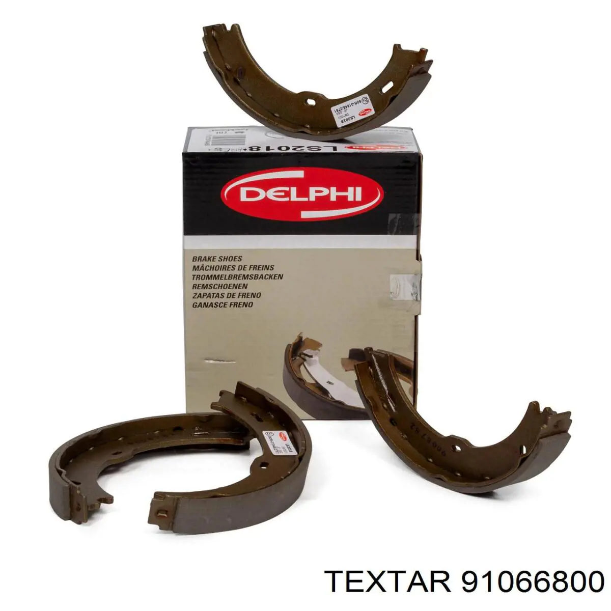 Comprar 91066800 Textar Juego de zapatas de frenos, freno de estacionamiento
