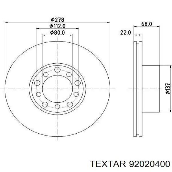 Frenos delanteros Textar 92020400 precio, desde 45,15 EUR