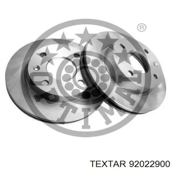 92022900 Textar freno de disco delantero