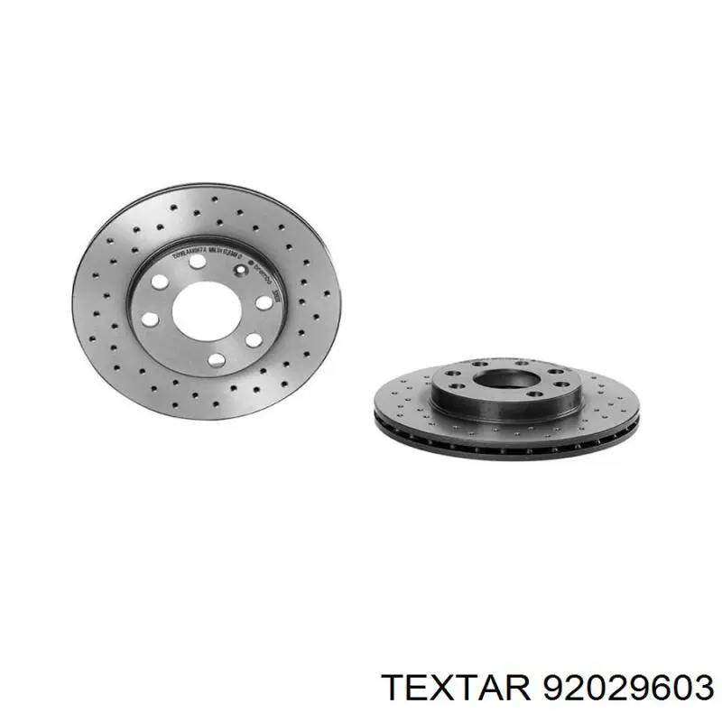 Freno de disco delantero Opel Astra 51, 52, F35, M35