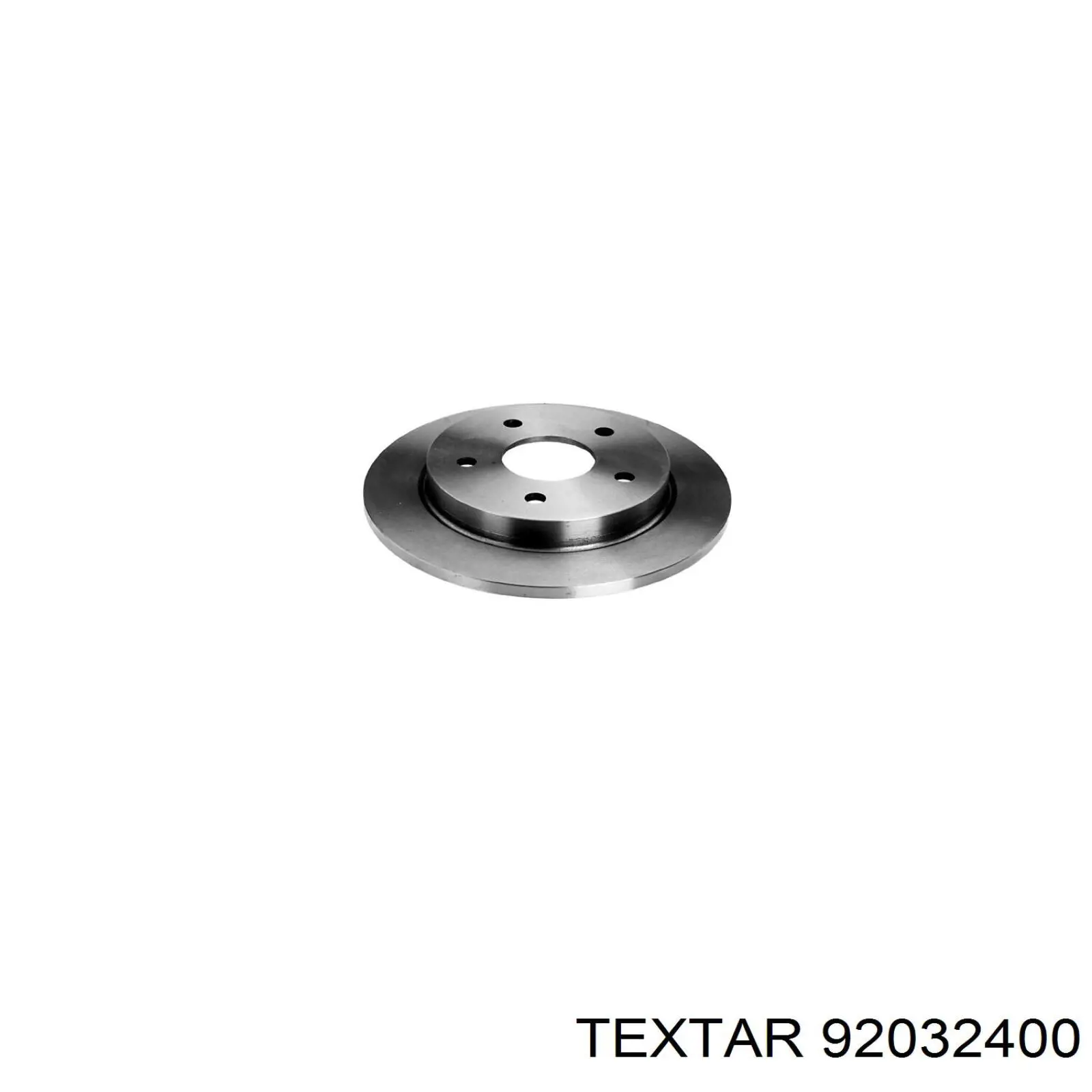 92032400 Textar disco de freno trasero