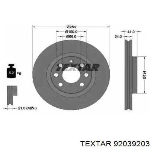 Frenos delanteros Textar 92039203 precio, desde 27,25 EUR