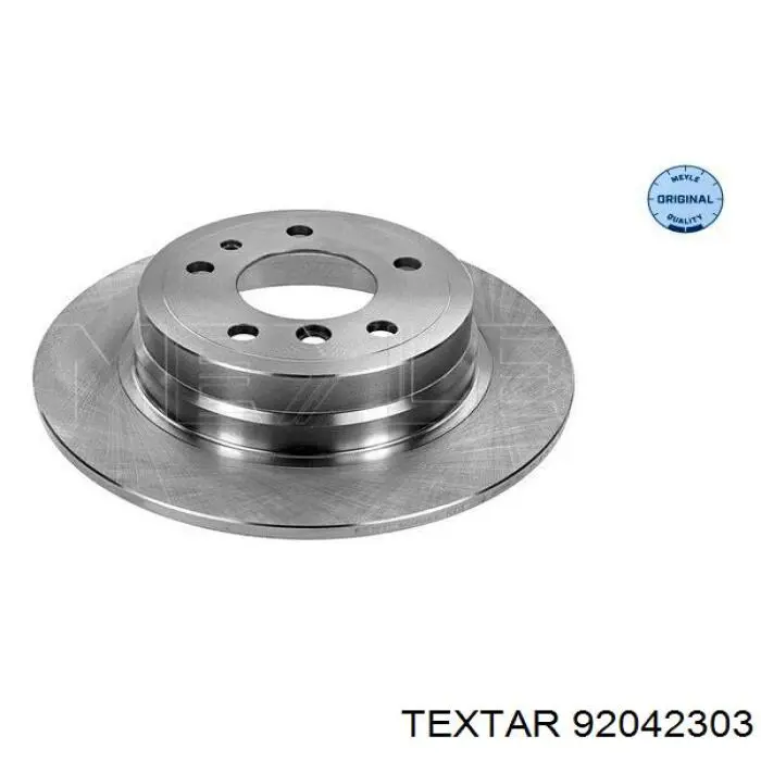 Disco de freno trasero BMW 5 E34
