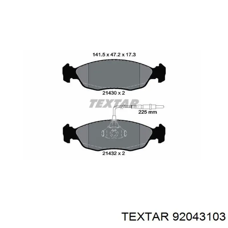 Freno de disco delantero Peugeot 205 1 741A, C