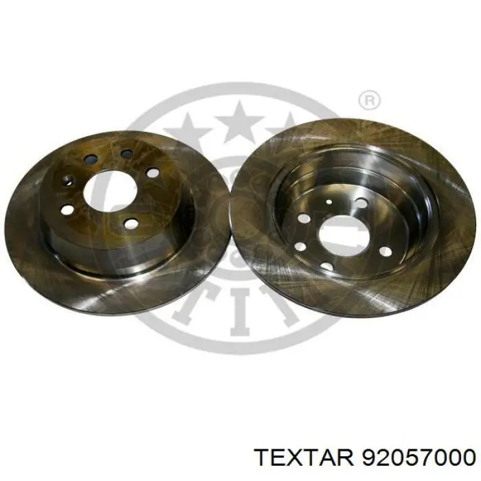 Disco de freno trasero Textar 92057000 precio, desde 36,15 EUR