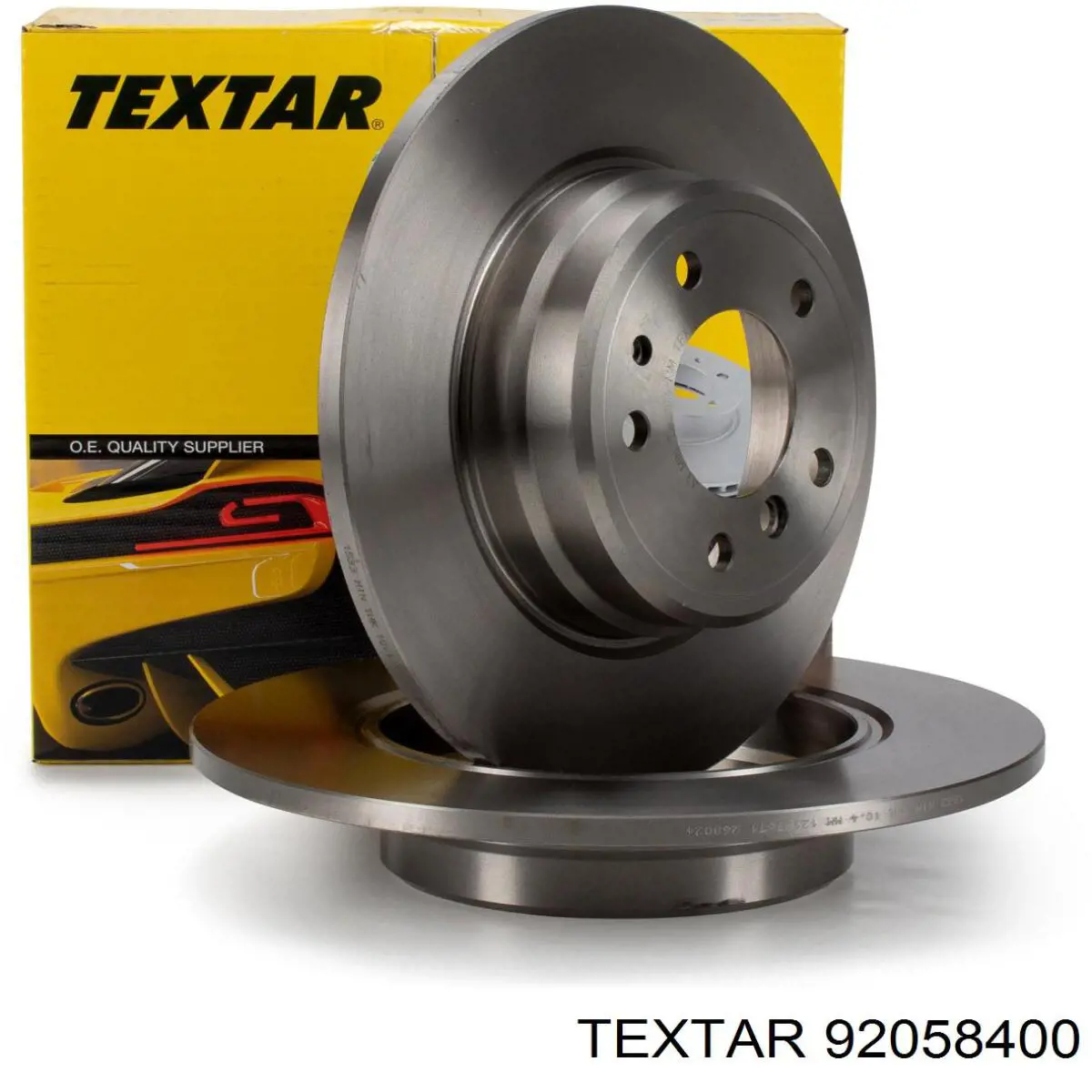 92058400 Textar disco de freno trasero