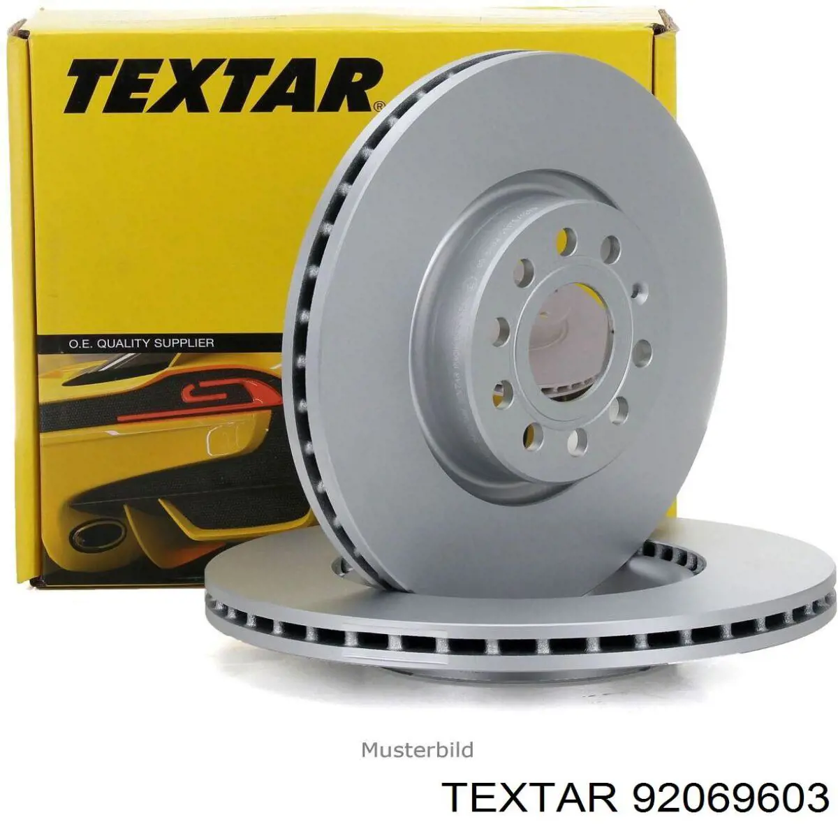 92069603 Textar freno de disco delantero