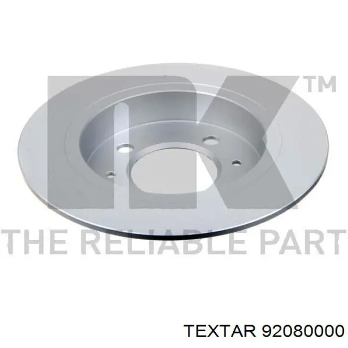 92080000 Textar Freno de disco trasero