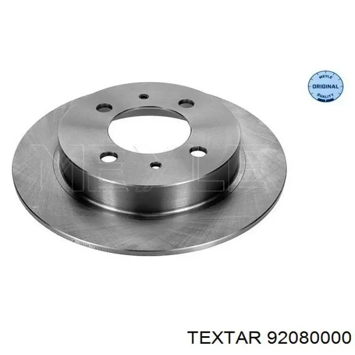 92080000 Textar disco de freno trasero