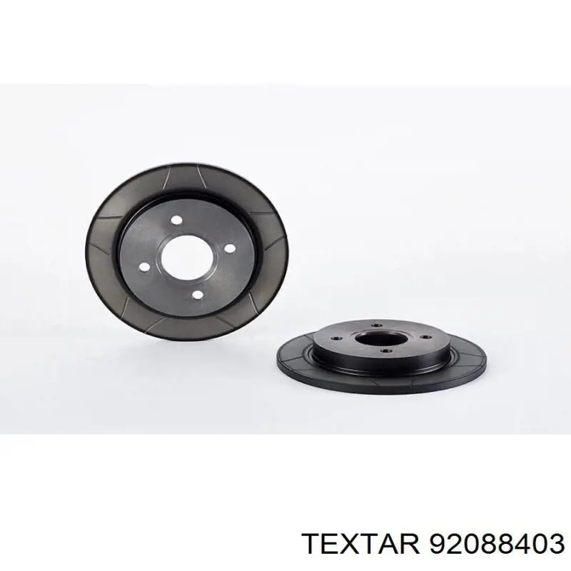 Disco de freno trasero Ford Sierra 1 GBC