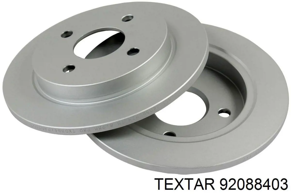 Disco de freno trasero Ford Sierra 1 GBC