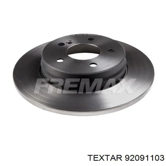 Frenos traseros Textar 92091103