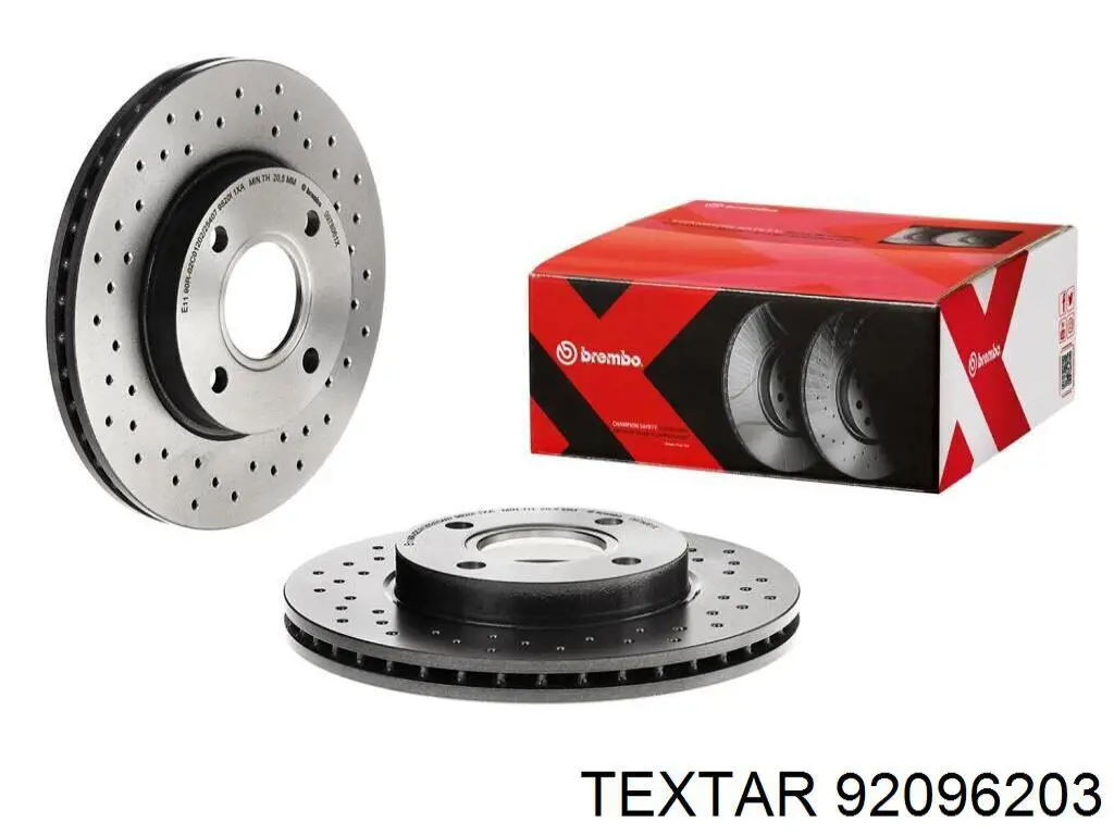 Comprar 92096203 Textar Freno de disco delantero