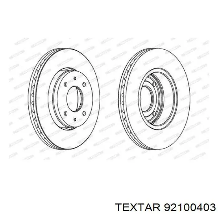 Frenos delanteros Textar 92100403 precio, desde 33,29 EUR
